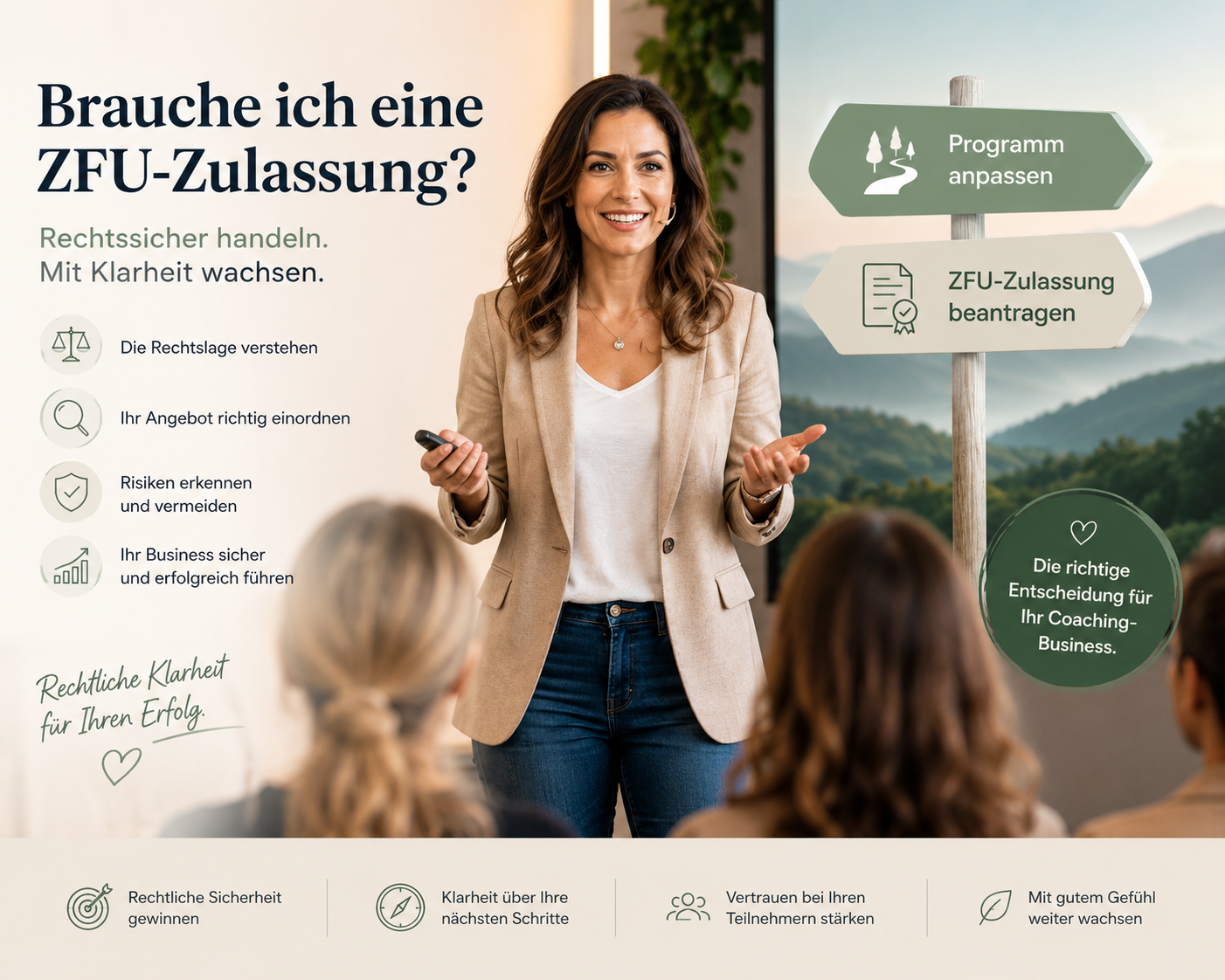 Brauche ich eine ZFU-Zulassung?